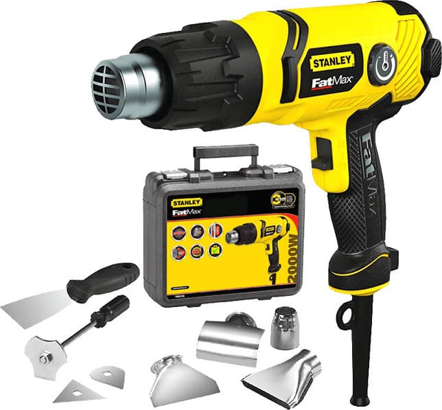 Stanley FME670K Πιστόλι Θερμού Αέρα 2000W με Ρύθμιση Θερμοκρασίας εως και 600°C 2