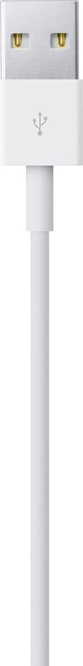 Apple USB-A to Lightning Cable Λευκό 1m (MXLY2ZM/A) 3
