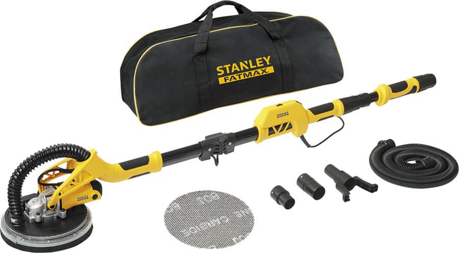 Stanley Τηλεσκοπικό Τριβείο Γυψοσανίδας 750W με Δυνατότητα Αναρρόφησης Σκόνης SFMEE500S 3