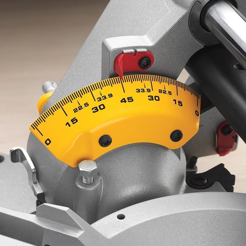 DEWALT DWS780 Φαλτσοπρίονο Ρεύματος 1675W Συρόμενο Διαμέτρου 305mm 8