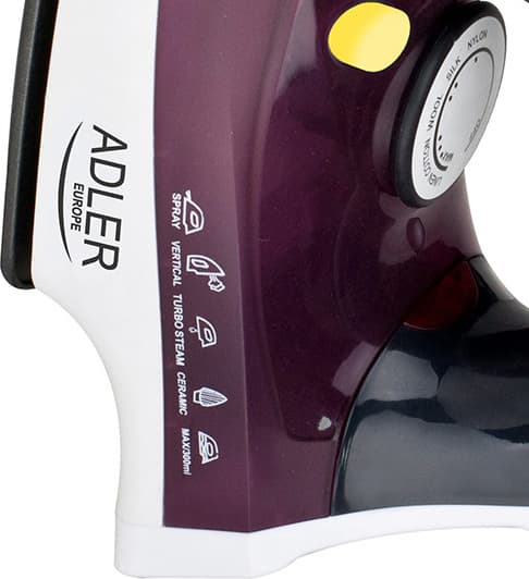 Adler Σίδερο Ατμού 2200W με Κεραμική Πλάκα και Συνεχόμενη Παροχή 30gr/min AD 5022 3