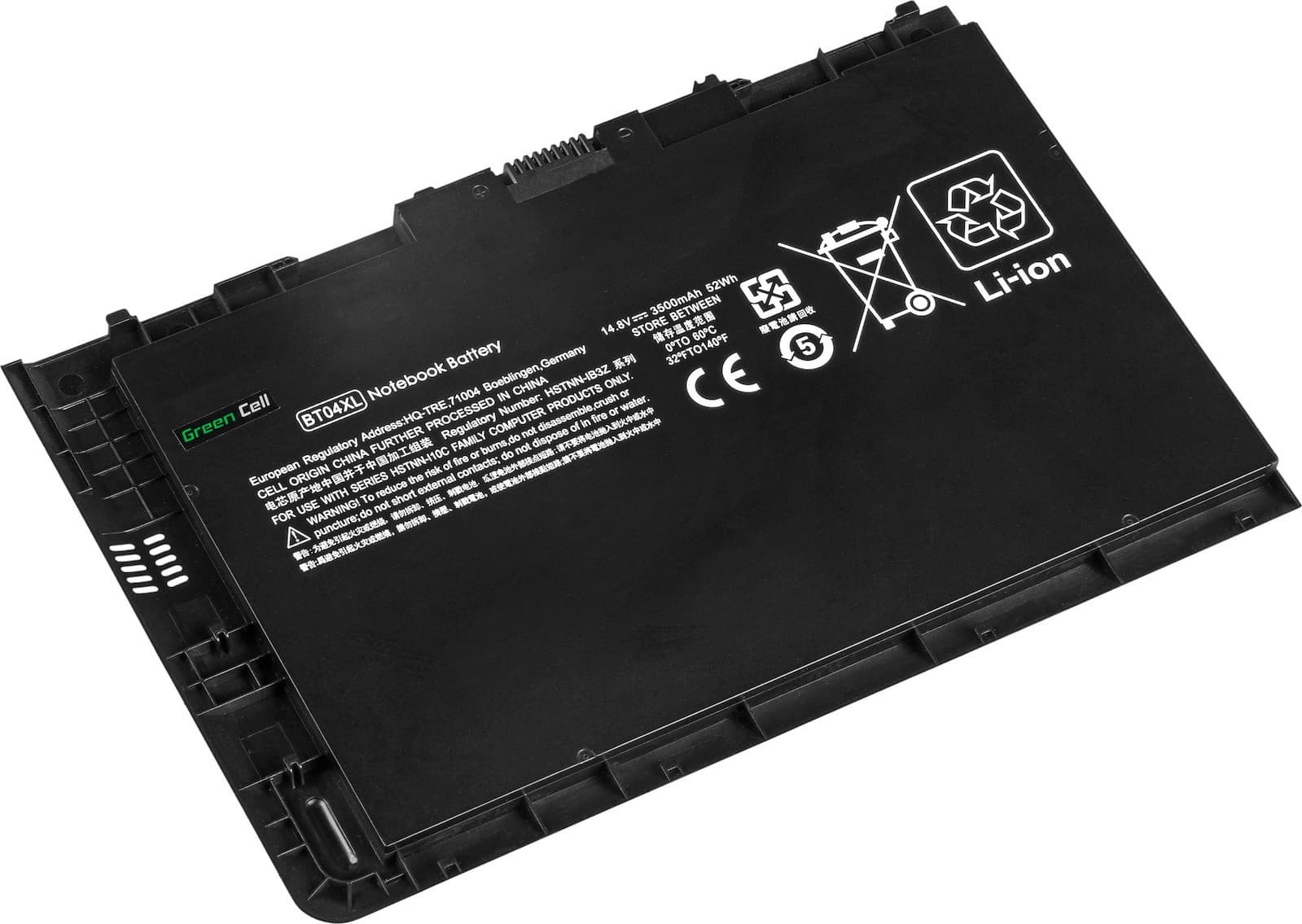 Green Cell Συμβατή Μπαταρία για HP EliteBook Folio 9470m/9480m με 3500mAh (HP119) 2