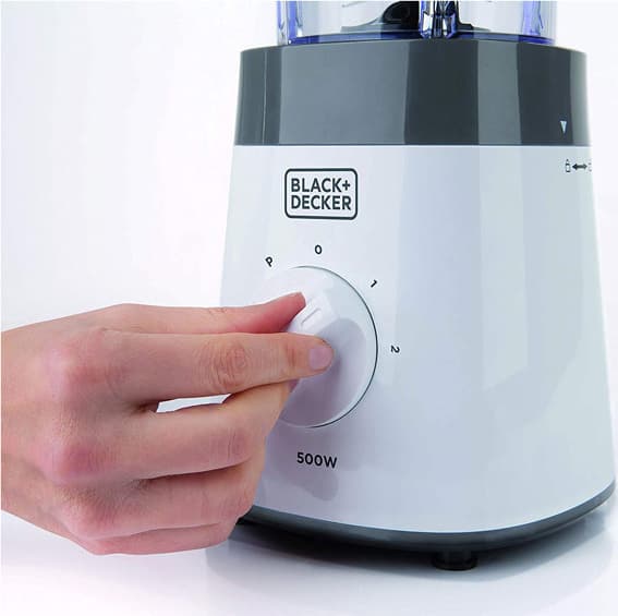Black & Decker Μπλέντερ με Πλαστική Κανάτα 1.5 lt 500W Μαύρο BXJB500E