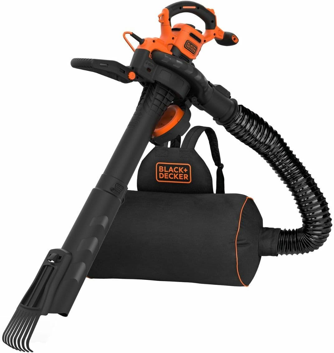 Black & Decker BEBLV301-QS Φυσητήρας / Απορροφητήρας Χειρός Ηλεκτρικός 3000W με Ρύθμιση Έντασης & Μέγιστη Ταχύτητα Αέρα 404km/h 2