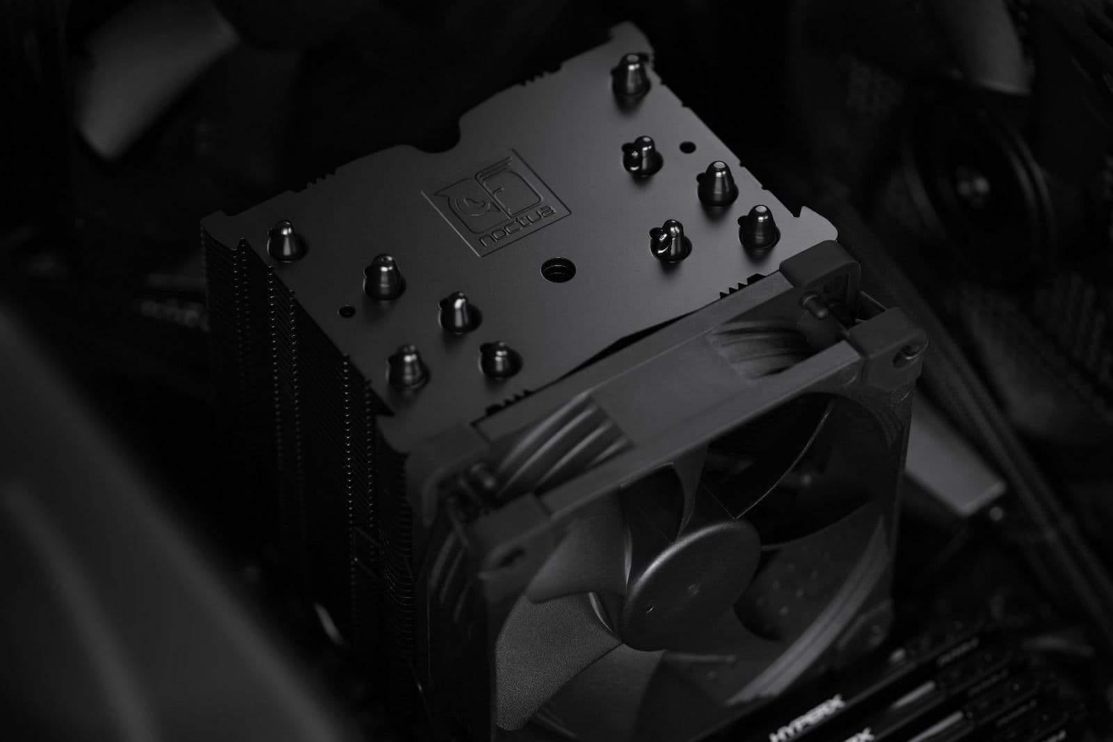 Noctua NH-U9S chromax.black Ψύκτρα Επεξεργαστή για Socket AM4/AM5/1200/115x 5