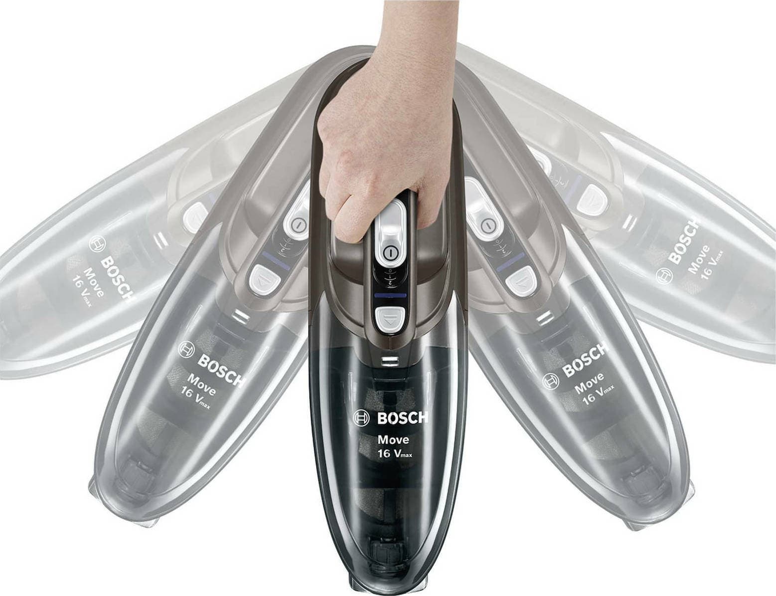 Bosch BHN16L Επαναφορτιζόμενο Σκουπάκι Χειρός 14.4V Μαύρο 3