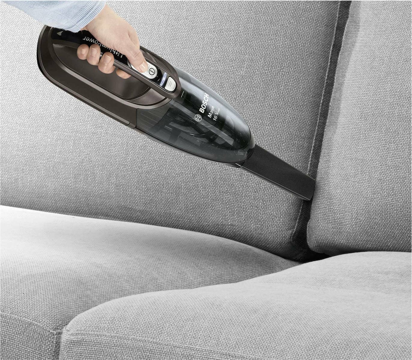 Bosch BHN16L Επαναφορτιζόμενο Σκουπάκι Χειρός 14.4V Μαύρο 7