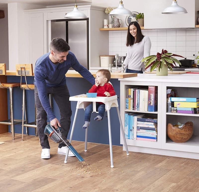 Black & Decker BHHV320B Επαναφορτιζόμενο Σκουπάκι Χειρός 12V Γκρι 3