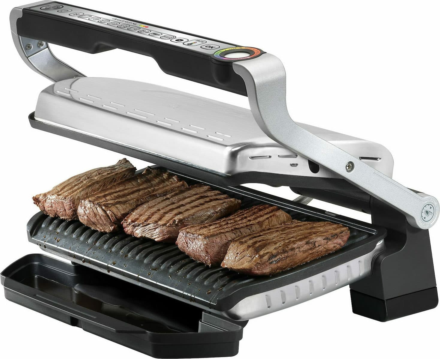 Tefal OptiGrill + XL Τοστιέρα Γκριλιέρα με Αποσπώμενες Πλάκες 2000W Inox 5
