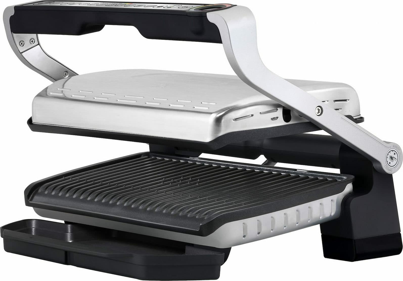 Tefal OptiGrill + XL Τοστιέρα Γκριλιέρα με Αποσπώμενες Πλάκες 2000W Inox 4
