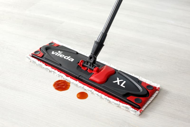 Vileda Ultramat Turbo Xl Mop Dry&wet Παρκετέζα με Μικροίνες 163427 10