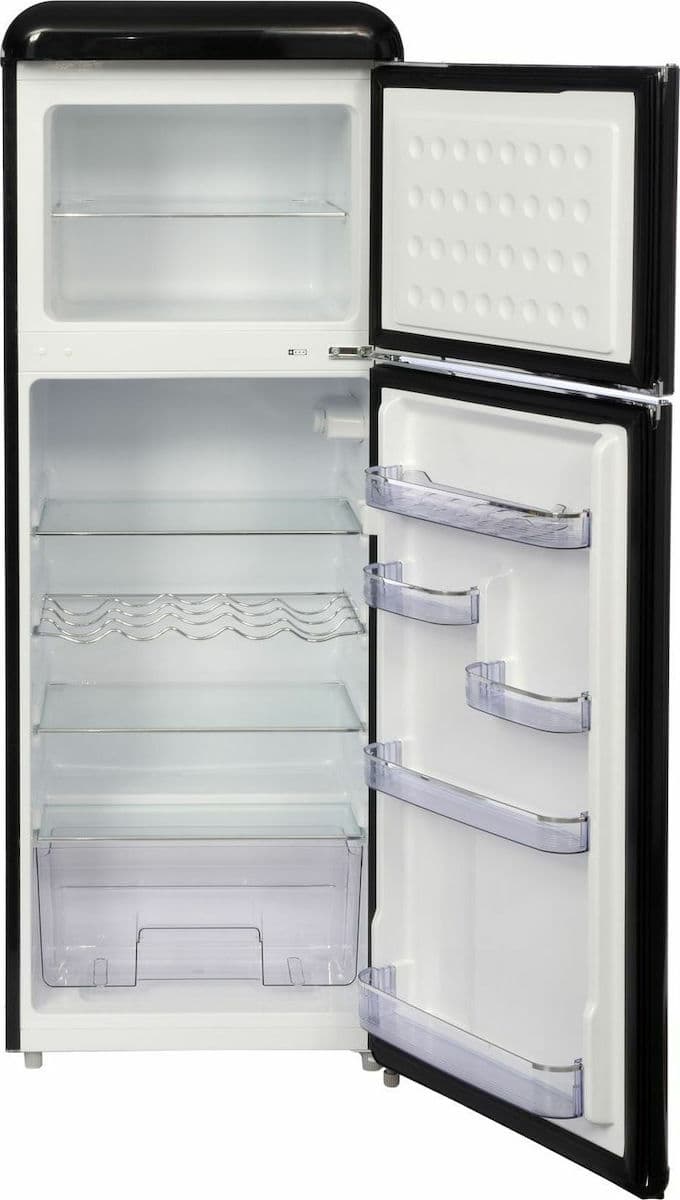 Ravanson Ψυγείο Δίπορτο 208lt Υ147xΠ54.5xΒ58.5εκ. Μαύρο LKK-210RB 3