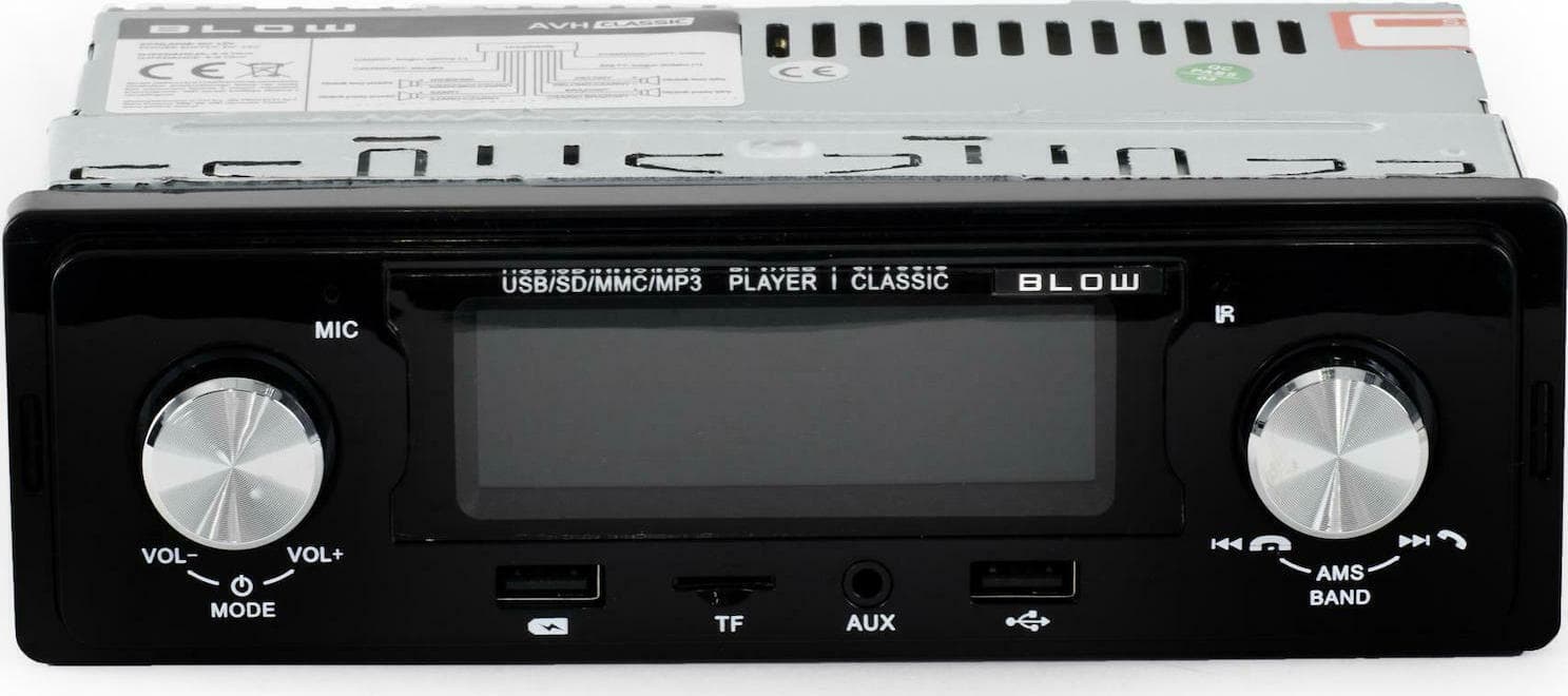 Blow Classic Ραδιόφωνο Αυτοκινήτου 1 DIN (Bluetooth/USB) 78-287 2