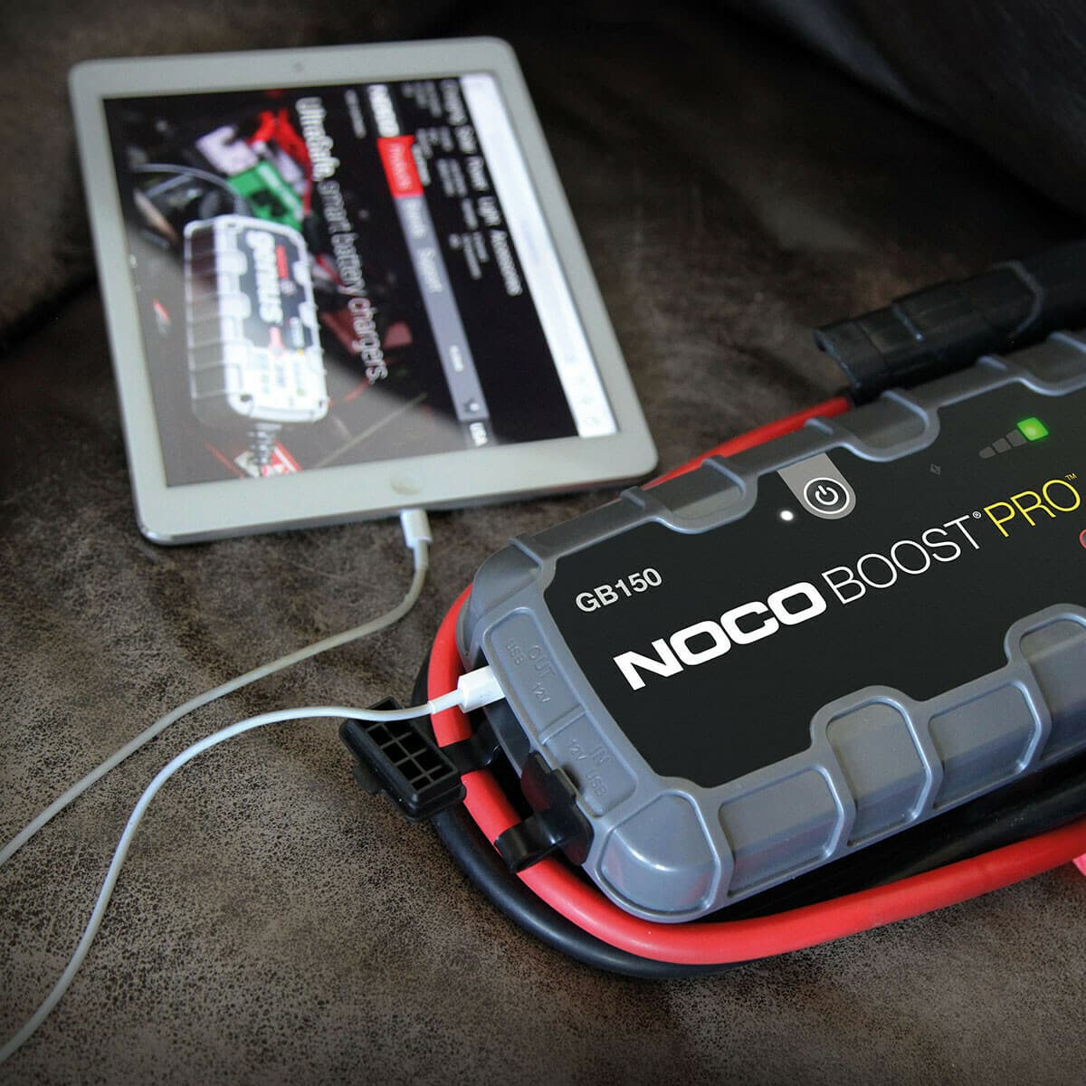Noco Genius Boost Sport Φορητός Εκκινητής Μπαταρίας Αυτοκινήτου & Μοτοσυκλέτας 3000A με Power Bank / USB 12V GB150