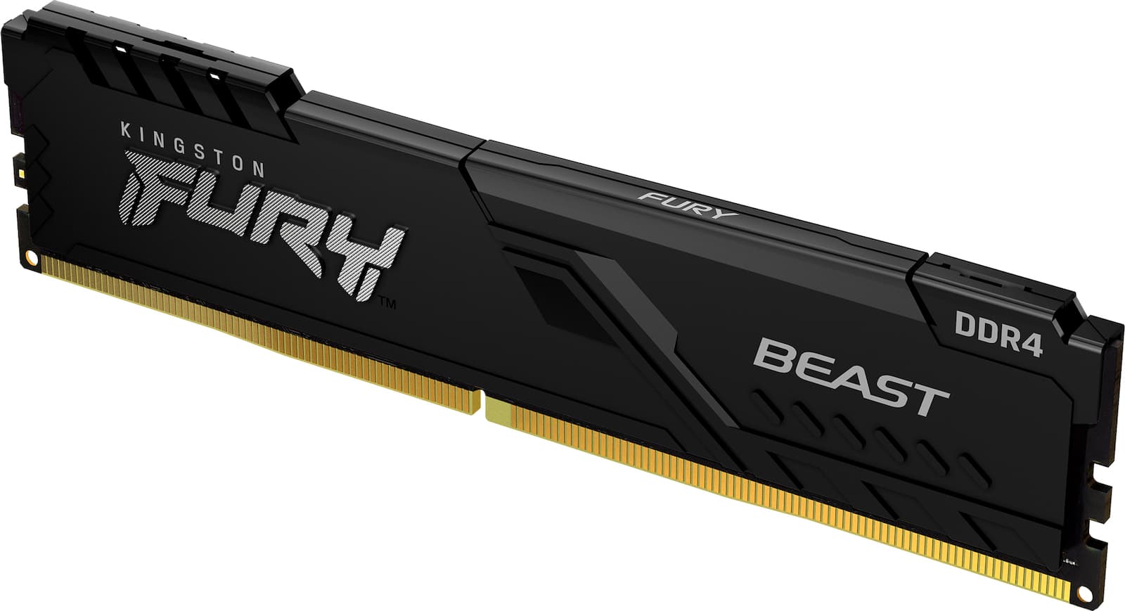 Kingston Fury Beast DDR4 με Module 1x16GB και Ταχύτητα 3200 για Desktop KF432C16BB1/16 3