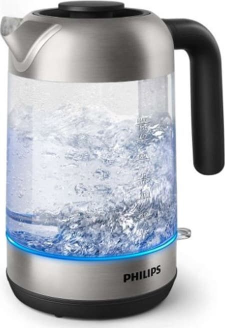Philips Series 5000 Βραστήρας 1.7lt 2200W Ασημί