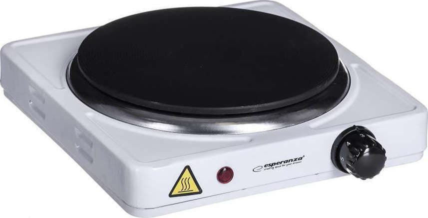 Esperanza Pinatubo EKH002W Επιτραπέζια Εστία Εμαγιέ Μονή Λευκή 5