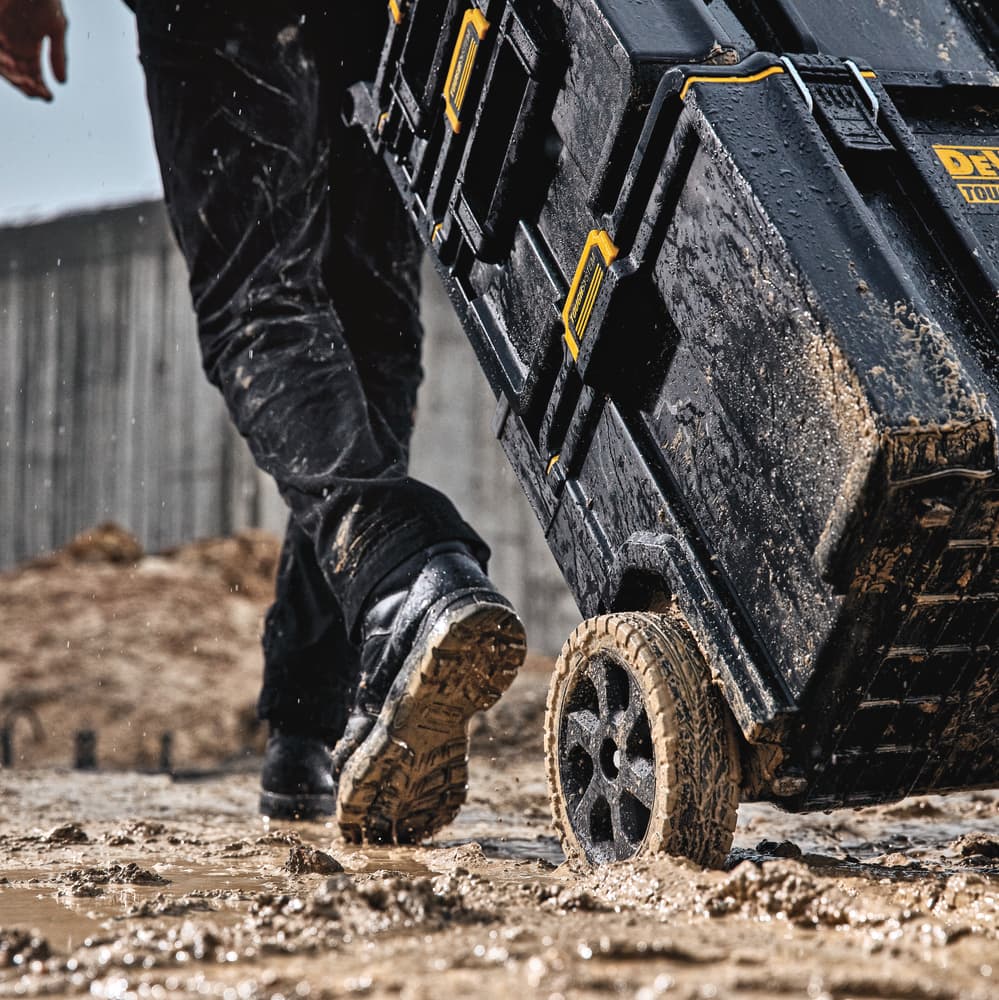 DEWALT Τροχήλατος Πλαστικός Εργαλειοφόρος 3 Τμημάτων με Εργαλειοθήκη DWST83402-1 5