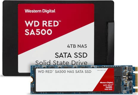 Western Digital Red SA500 NAS SSD 2TB τύπου M.2 με σύνδεση SATA III WDS200T1R0B Bulk 4