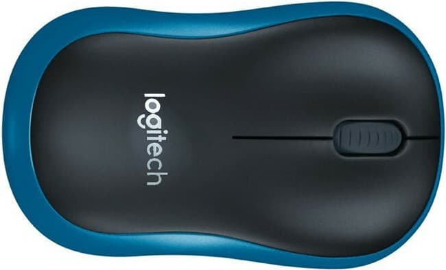 Logitech M185 Ασύρματο Mini Ποντίκι Μπλε 8