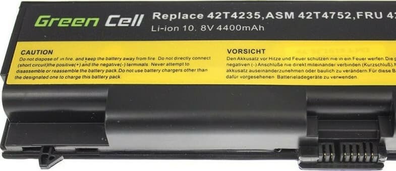 Green Cell Συμβατή Μπαταρία για Lenovo ThinkPad LE05 με 4400mAh (LE05) 5