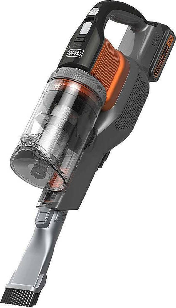 Black & Decker BHFEV182C Επαναφορτιζόμενη Σκούπα 2 σε 1 Stick & Χειρός 18V Πορτοκαλί 4