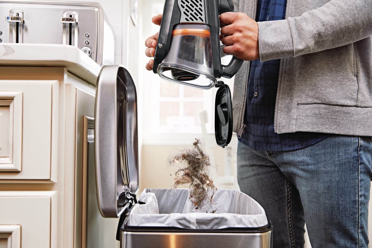 Black & Decker BHHV520JF Επαναφορτιζόμενο Σκουπάκι Χειρός 18V Μαύρο 6