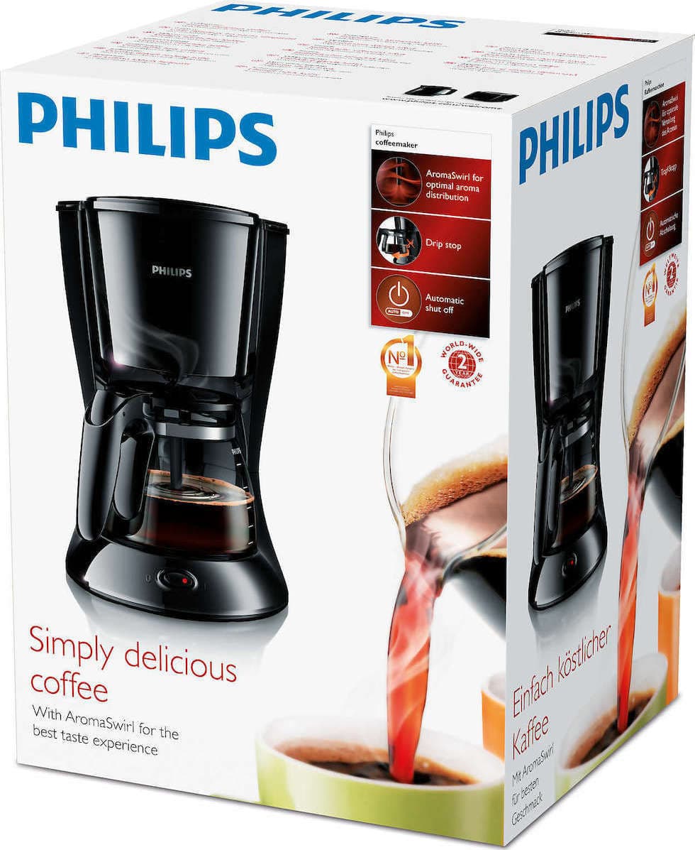 Philips Daily Collection HD7461/20 Καφετιέρα Φίλτρου 1000W Black 7