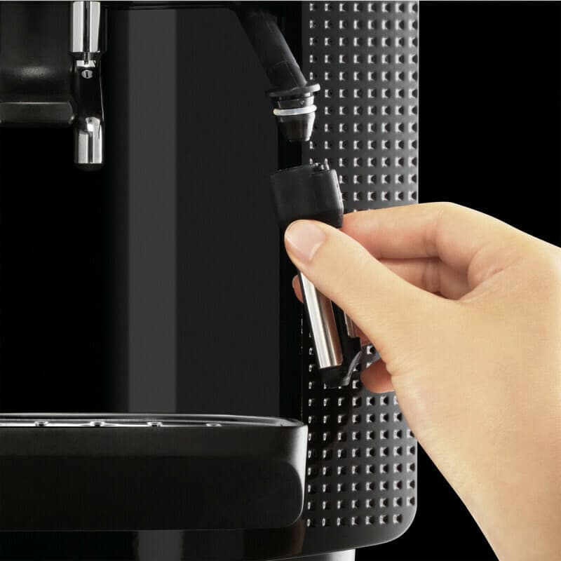 Krups Αυτόματη Μηχανή Espresso 1450W Πίεσης 15bar για Cappuccino με Μύλο Άλεσης Μαύρη EA8150 9
