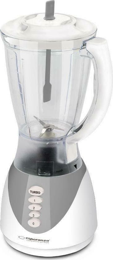 Esperanza Pina Colada Μπλέντερ με Πλαστική Κανάτα 1.5 lt 500W Λευκό 4