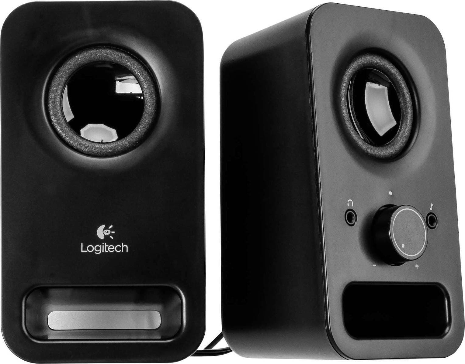 Logitech Z150 Ηχεία Υπολογιστή 2.0 με Ισχύ 3W σε Μαύρο Χρώμα 5