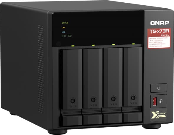 QNap TS-473A-8G NAS Tower με 4 θέσεις για HDD/M.2/SSD και 2 θύρες Ethernet 6