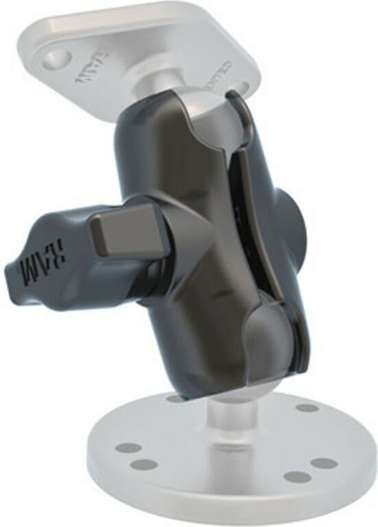 RAM Mount Βραχίονας για Βάση Κινητού Μοτοσυκλέτας 6cm RAM-B-201U-A 3