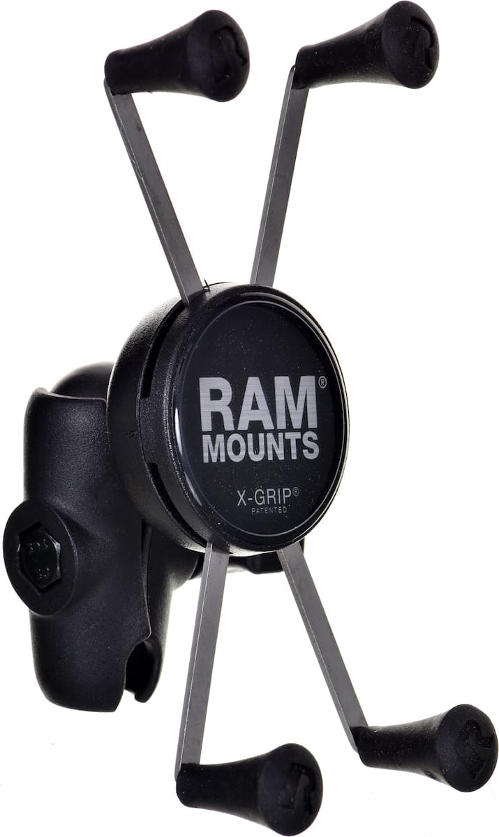 RAM Mount Βάση Κινητού Μοτοσυκλέτας με Ρυθμιζόμενο Βραχίονα για την Τιμονόπλακα RAM-B-176-A-UN10U 2