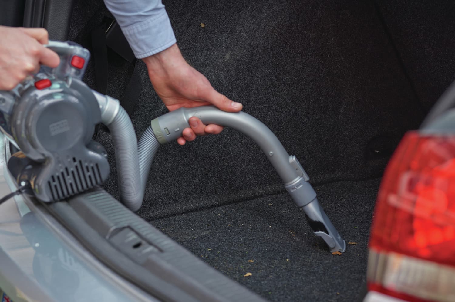 Black & Decker Dustbuster Flexi Auto Σκουπάκι Αυτοκινήτου με Καλώδιο Αναπτήρα 12V 12.5W Γκρι PD1200AV 5
