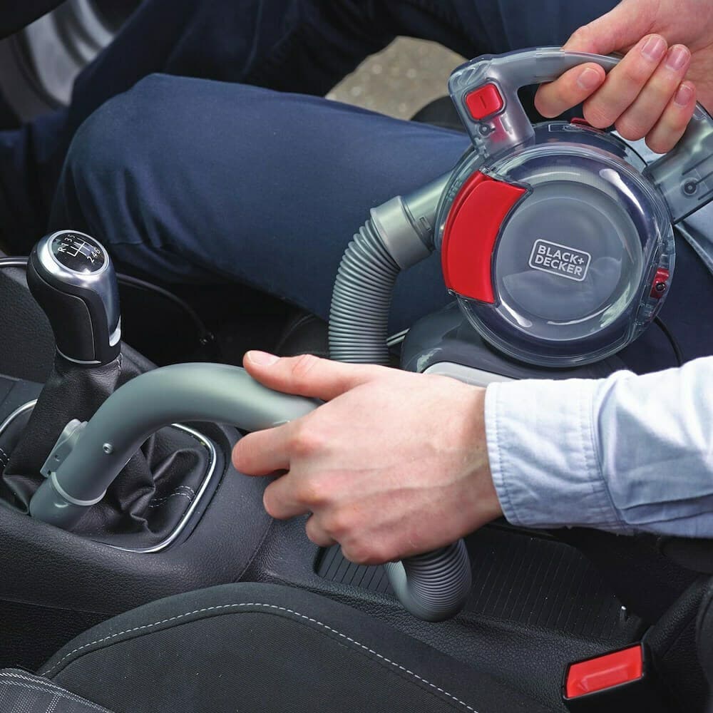 Black & Decker Dustbuster Flexi Auto Σκουπάκι Αυτοκινήτου με Καλώδιο Αναπτήρα 12V 12.5W Γκρι PD1200AV 11