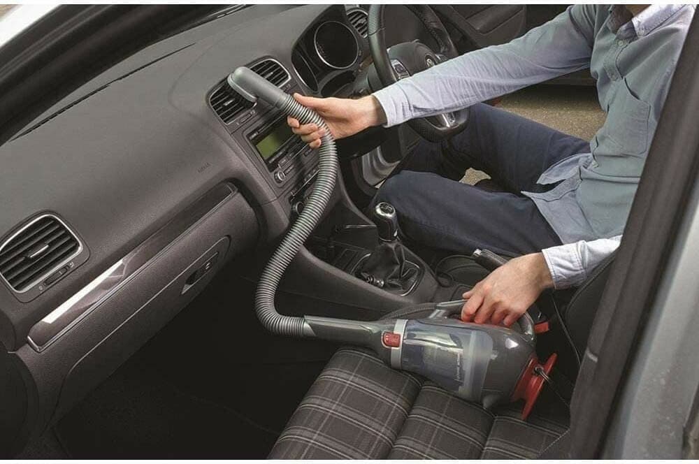 Black & Decker Σκουπάκι Αυτοκινήτου με Καλώδιο Αναπτήρα 12V 12W Gray, Red ADV1200 10