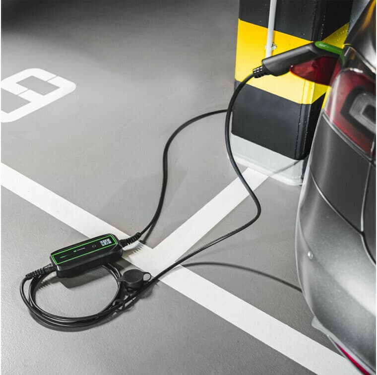 Green Cell PowerCable Φορητός Μονοφασικός Φορτιστής 3.6kW με Ενσωματωμένο Καλώδιο 6.5m Type 2 (EV16) 3