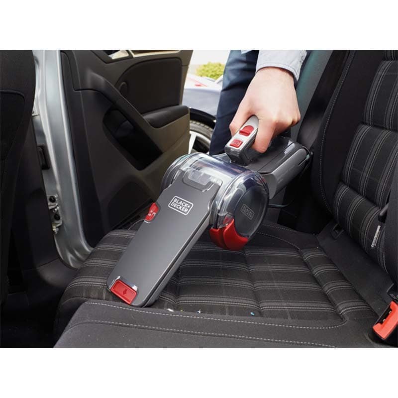 Black & Decker Σκουπάκι Αυτοκινήτου με Καλώδιο Αναπτήρα 12V 12.5W Black/Red PV1200AV 4
