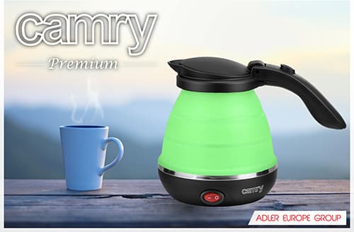 Camry CR 1265 Βραστήρας Ταξιδίου 500ml 750W Πράσινος 6