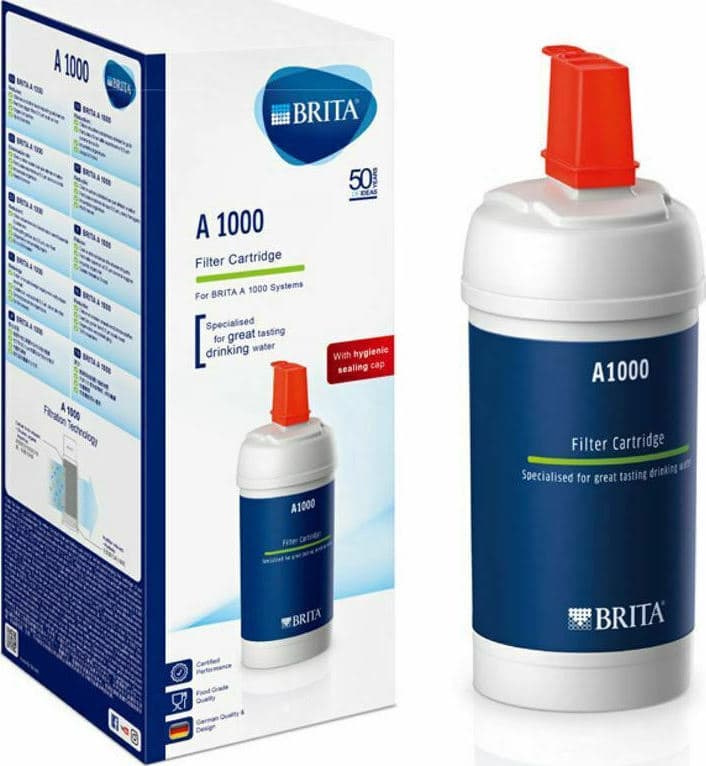 Brita Ανταλλακτικό Φίλτρο Νερού Κάτω Πάγκου από Ενεργό Άνθρακα On Line Active Plus A 1000