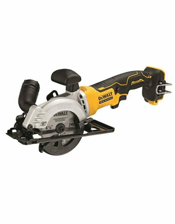 DEWALT DCS571NT Δισκοπρίονο Brushless 18V Solo με Σύστημα Αναρρόφησης 12