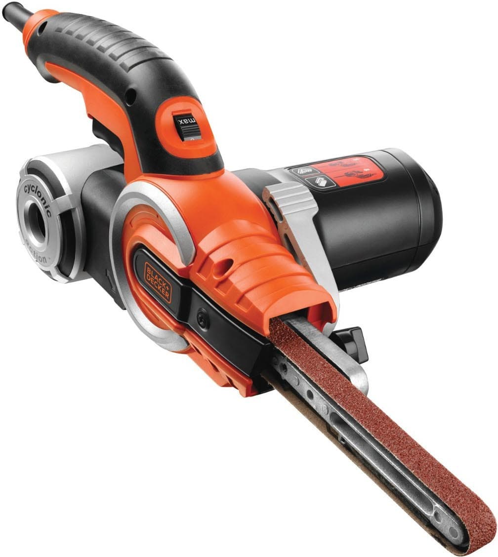 Black & Decker KA902EK Ταινιολειαντήρας 400W με Ρύθμιση Ταχύτητας και με Σύστημα Αναρρόφησης 3