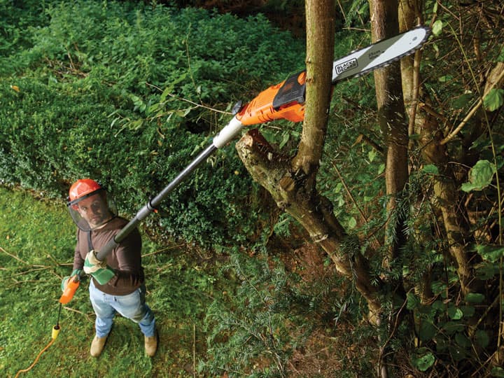 Black & Decker PS7525 Τηλεσκοπικό Κονταροπρίονο Ρεύματος 800W Συνολικού Μήκους 270cm και Λάμα 25cm 5