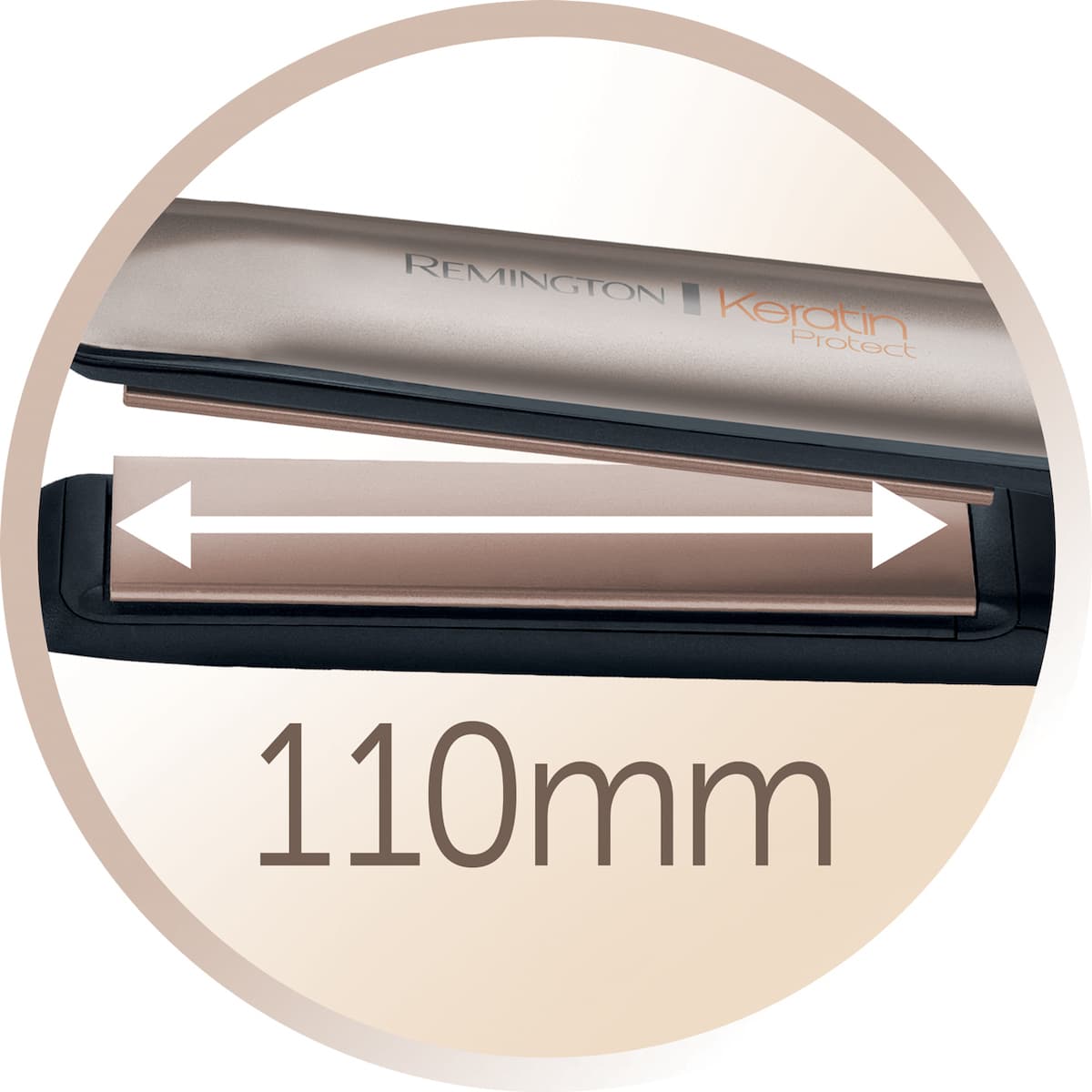 Remington Keratin Protect S8540 Πρέσα Μαλλιών με Κεραμικές Πλάκες 6