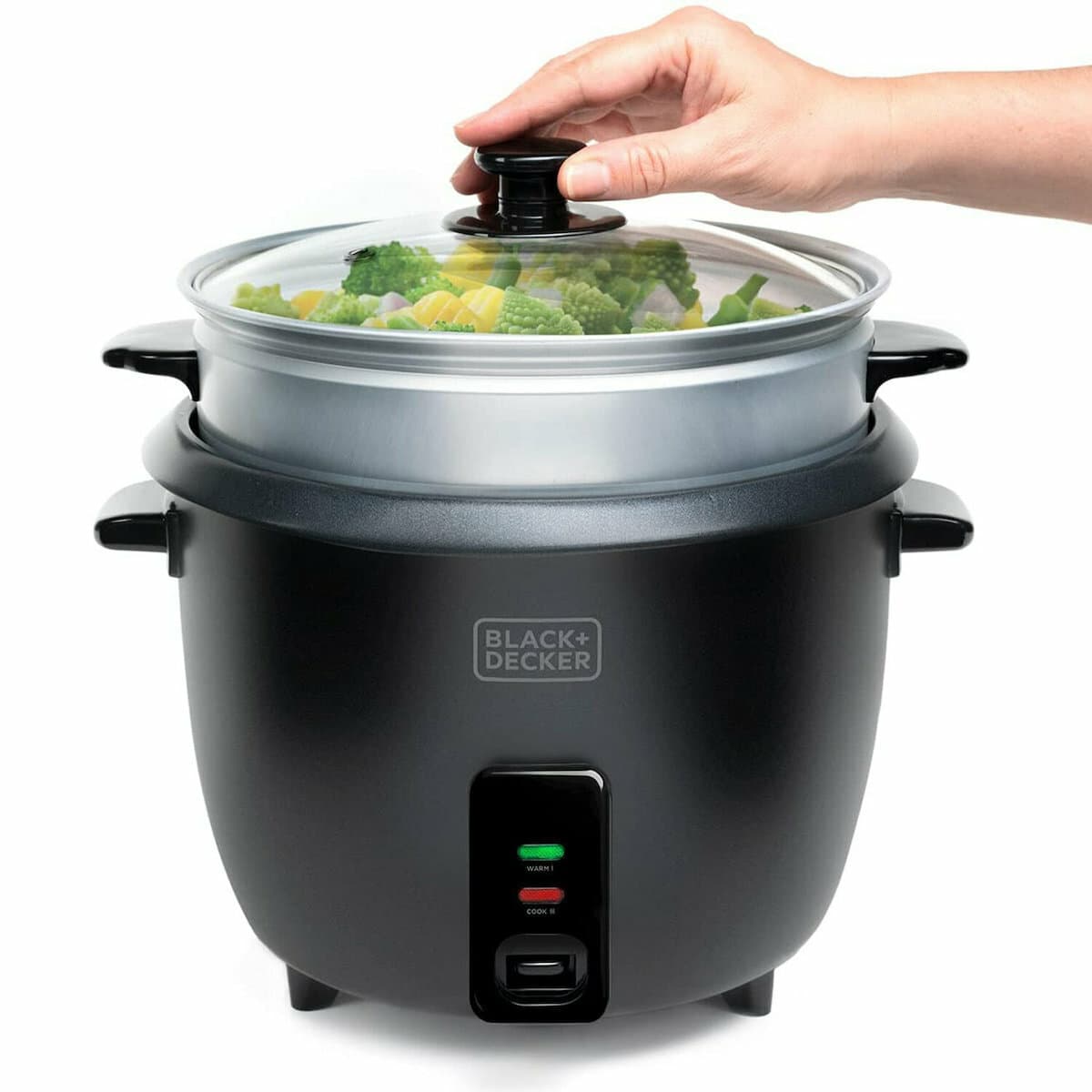 Black & Decker Rice Cooker 700W με Χωρητικότητα 1.8lt ES9680120B 6