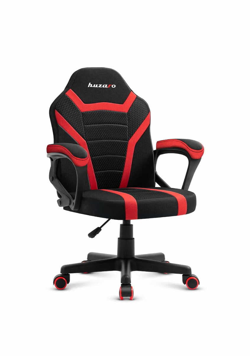 Huzaro Ranger 1.0 Καρέκλα Gaming Δερματίνης Red Mesh