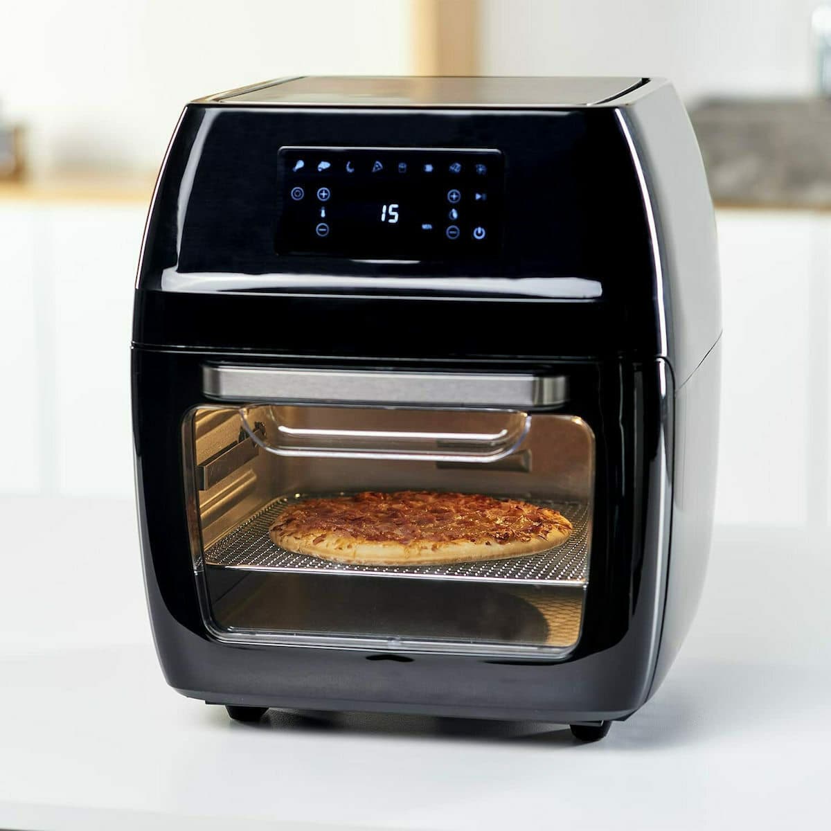 Black & Decker Air Fryer 12lt Μαύρο BXAFO1200E