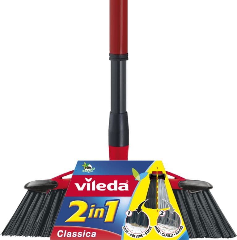 Vileda Classica 2 in 1 Σκούπα 143783