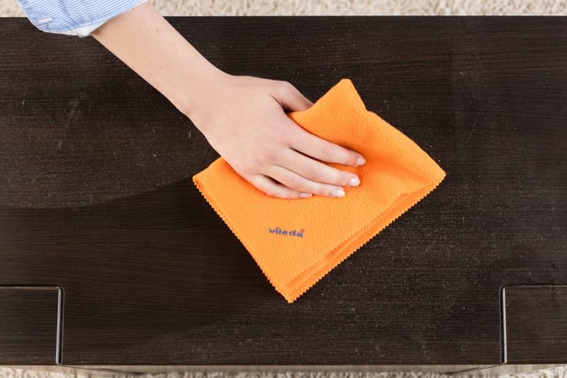 Vileda Rubber Staub Πανάκι Καθαρισμού με Μικροΐνες Γενικής Χρήσης Πορτοκαλί 40x30εκ. 141302 3